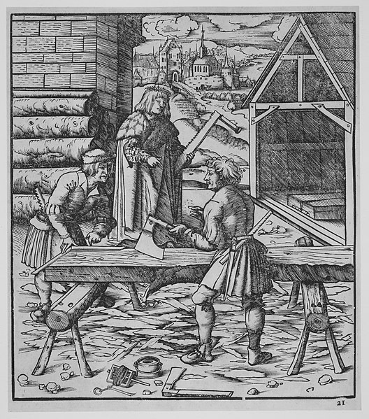 Medieval European Carpenters